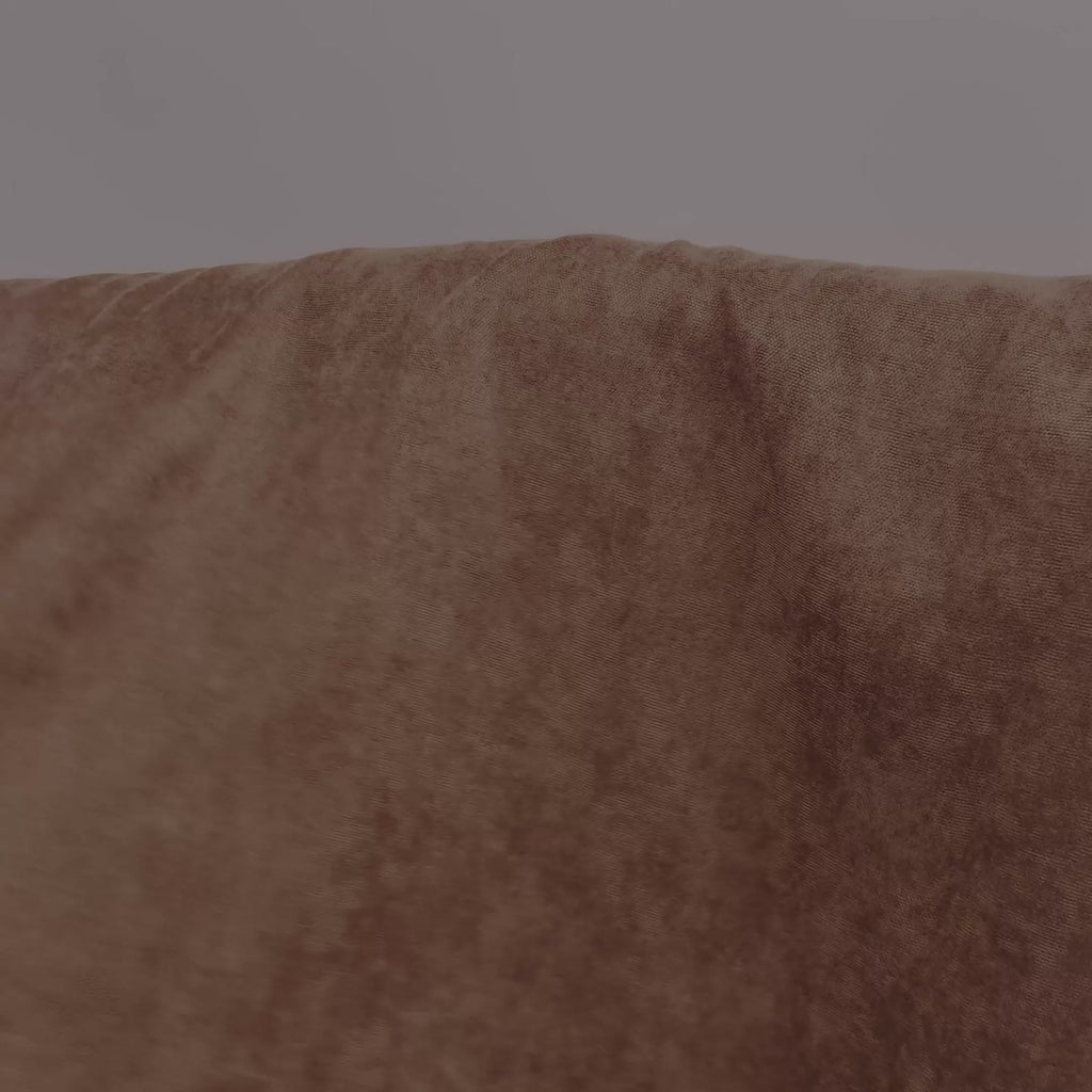 Chocolate Velvet Curtain