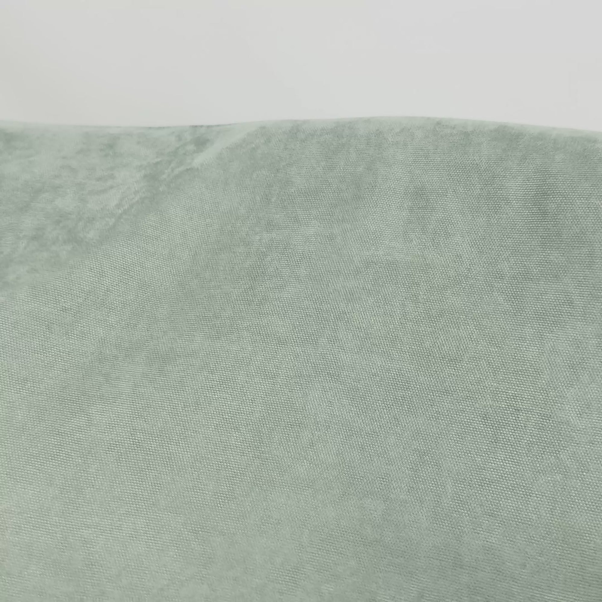 Grayish Green Velvet Curtains