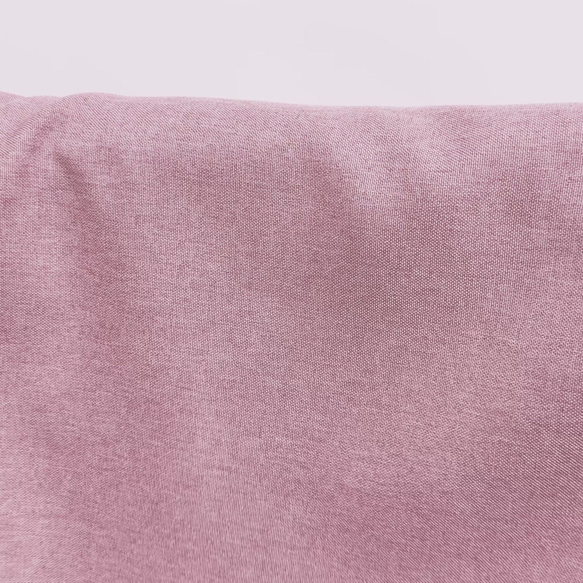 Pink Flare Linen Curtains